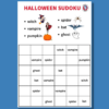 Halloween sudoku - Shark of English