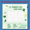 St Patricks Day Word search - Shark of English